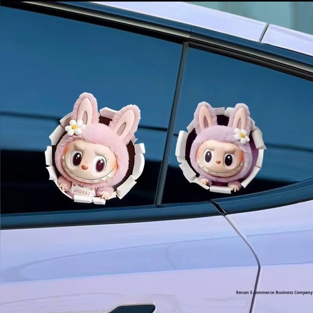 NWT “pink” La bubu car decal